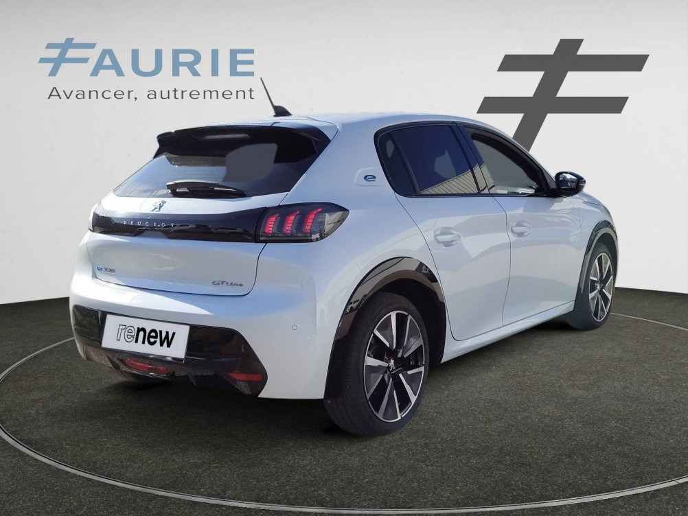 Acheter Peugeot 208 208 Electrique 50 kWh 136ch GT Line 5p occasion dans les concessions du Groupe Faurie