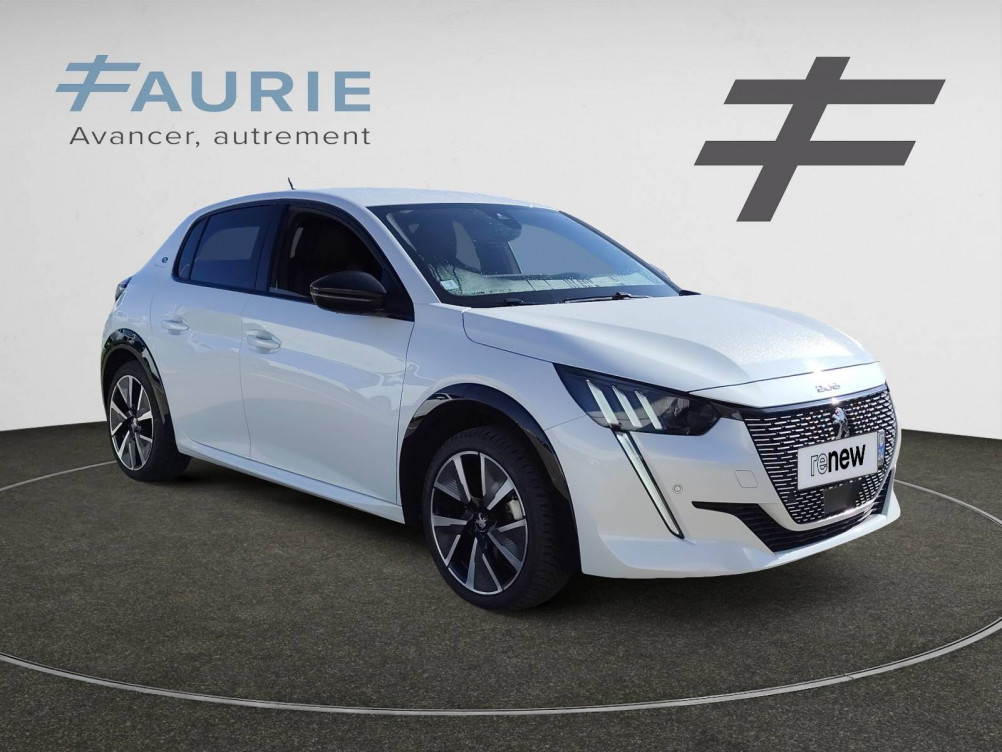Acheter Peugeot 208 208 Electrique 50 kWh 136ch GT Line 5p occasion dans les concessions du Groupe Faurie