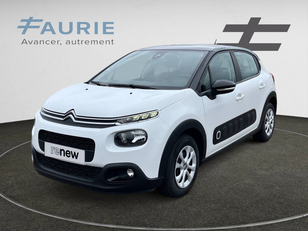 Acheter Citroën C3 C3 PureTech 82 S&S BVM5 Graphic 5p occasion dans les concessions du Groupe Faurie