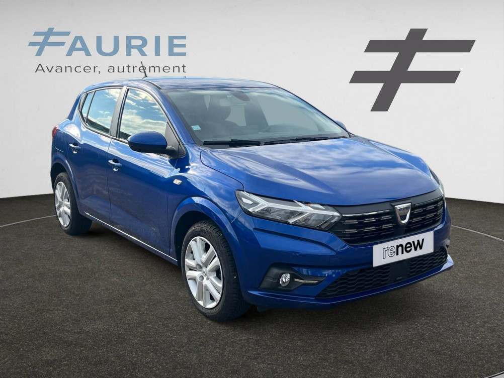 Acheter Dacia Sandero Sandero TCe 90 Confort 5p occasion dans les concessions du Groupe Faurie