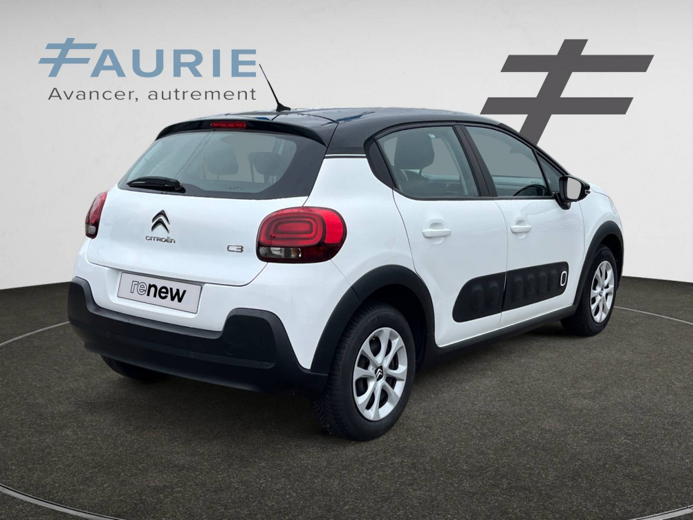 Acheter Citroën C3 C3 PureTech 82 S&S BVM5 Graphic 5p occasion dans les concessions du Groupe Faurie
