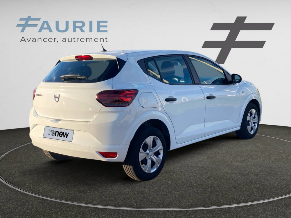 Acheter Dacia Sandero Sandero SCe 65 - 22 Essentiel 5p occasion dans les concessions du Groupe Faurie