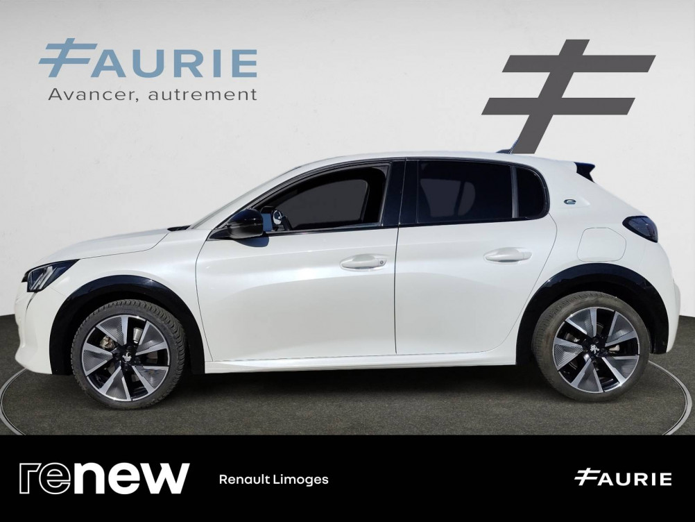 Acheter Peugeot 208 208 Electrique 50 kWh 136ch GT Line 5p occasion dans les concessions du Groupe Faurie