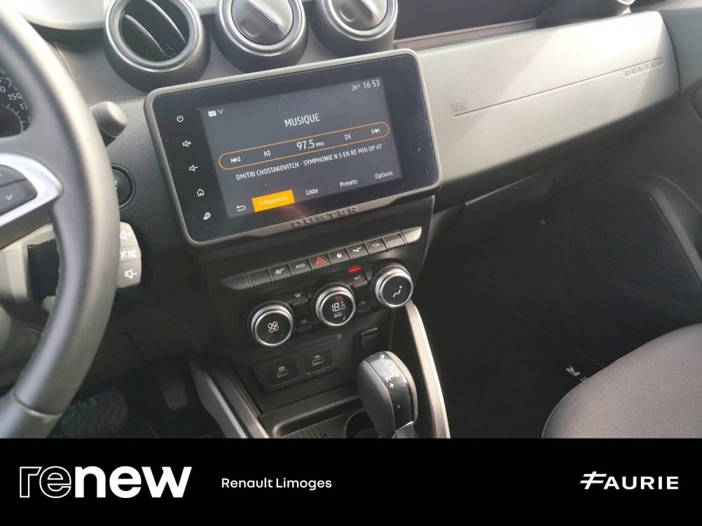 Acheter Dacia Duster Duster TCe 150 FAP 4x2 EDC Prestige 5p occasion dans les concessions du Groupe Faurie