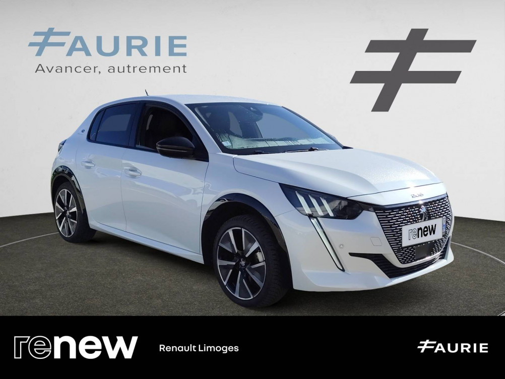 Acheter Peugeot 208 208 Electrique 50 kWh 136ch GT Line 5p occasion dans les concessions du Groupe Faurie