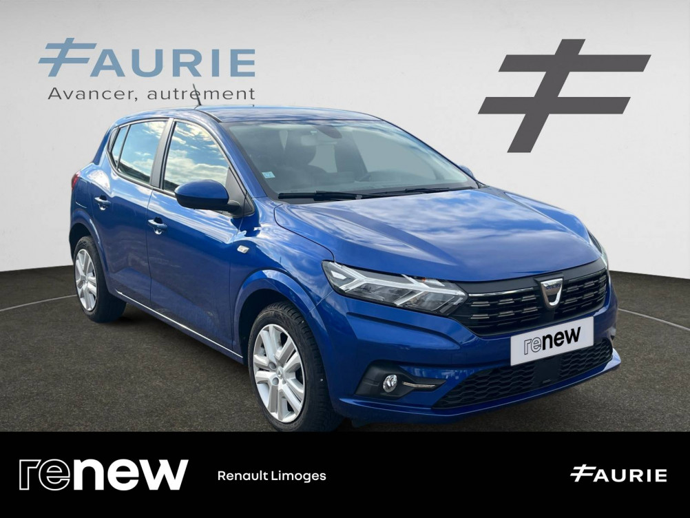 Acheter Dacia Sandero Sandero TCe 90 Confort 5p occasion dans les concessions du Groupe Faurie