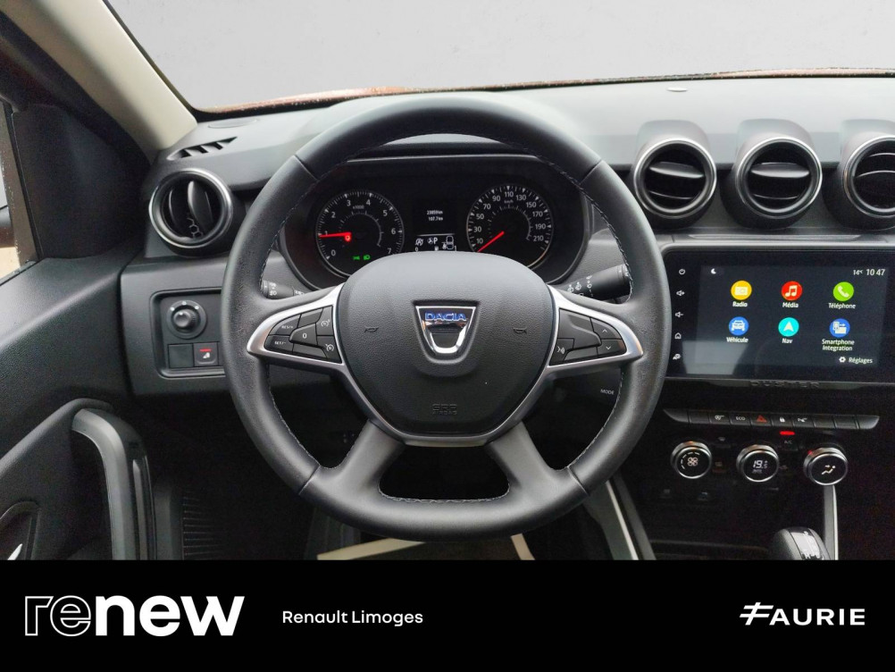 Acheter Dacia Duster Duster TCe 150 FAP 4x2 EDC Prestige 5p occasion dans les concessions du Groupe Faurie