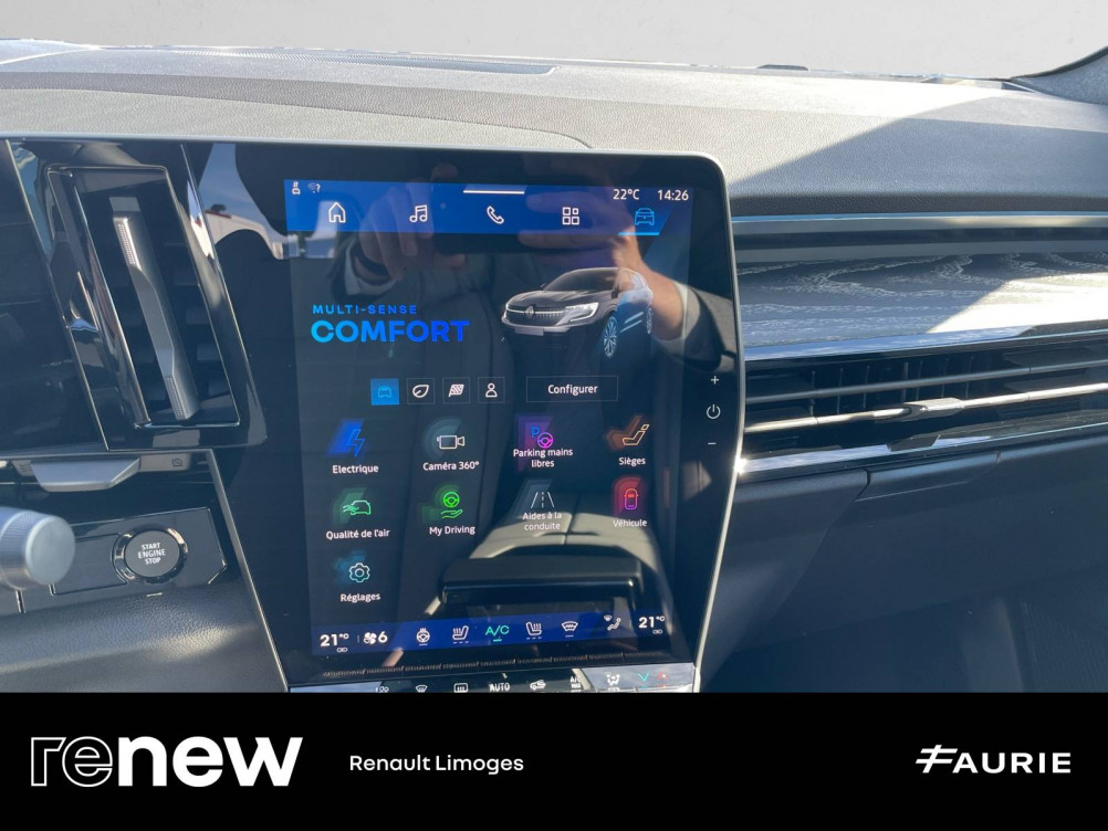 Acheter Renault Espace 6 Espace E-Tech full hybrid 200 GSR2 Iconic 5p occasion dans les concessions du Groupe Faurie