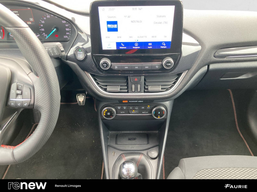 Acheter Ford Fiesta Fiesta 1.0 EcoBoost 125 ch S&S mHEV BVM6 ST-Line X 5p occasion dans les concessions du Groupe Faurie