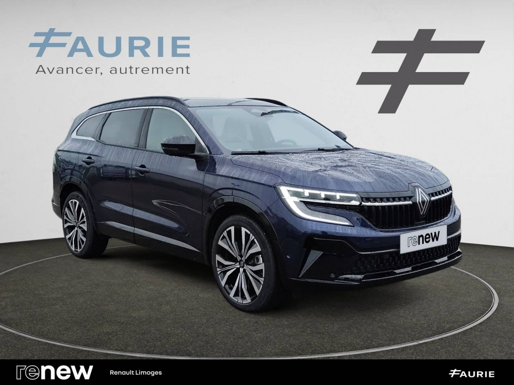 Acheter Renault Espace 6 Espace E-Tech full hybrid 200 GSR2 Iconic 5p occasion dans les concessions du Groupe Faurie