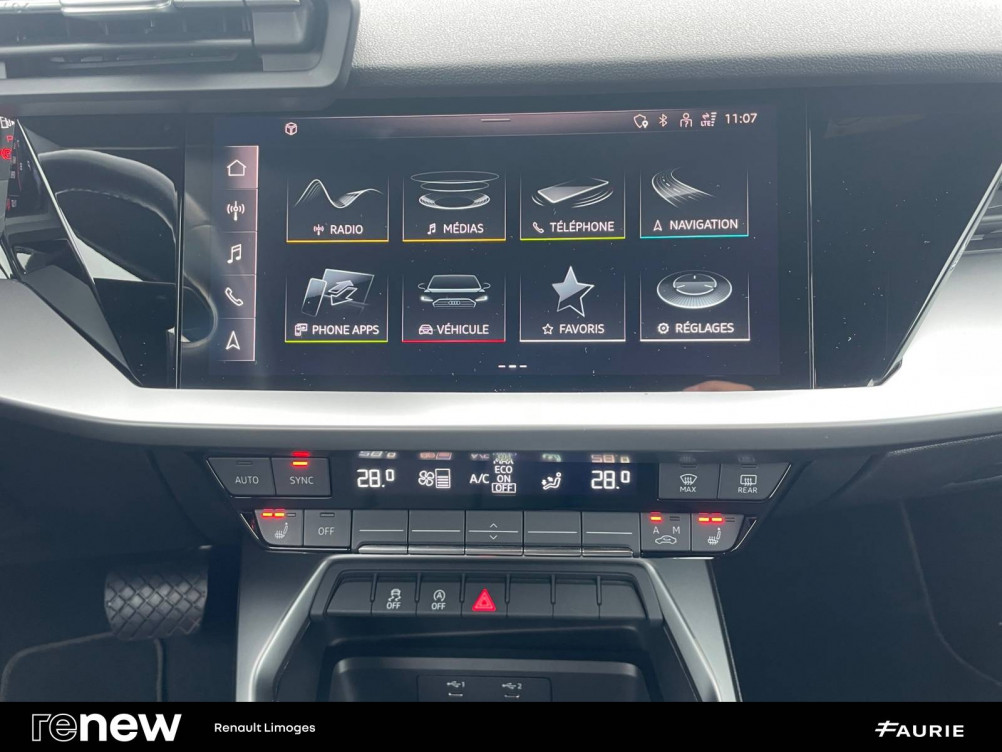 Acheter Audi A3 A3 Sportback 35 TFSI 150 S tronic 7  5p occasion dans les concessions du Groupe Faurie