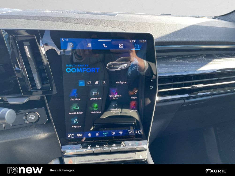 Acheter Renault Espace 6 Espace E-Tech full hybrid 200 GSR2 Iconic 5p occasion dans les concessions du Groupe Faurie