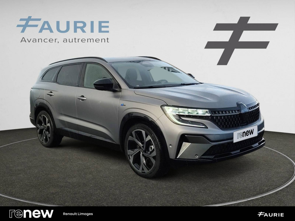 Acheter Renault Espace 6 Espace E-Tech full hybrid 200 GSR2 esprit Alpine 5p occasion dans les concessions du Groupe Faurie