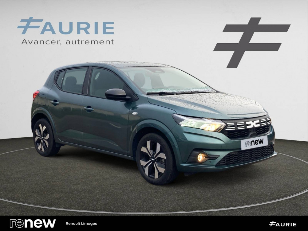 Acheter Dacia Sandero Sandero ECO-G 100 GSR2 Journey 5p occasion dans les concessions du Groupe Faurie