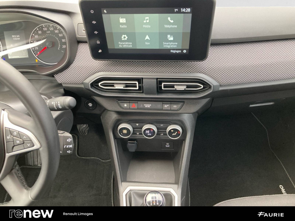 Acheter Dacia Sandero Sandero ECO-G 100 GSR2 Journey 5p occasion dans les concessions du Groupe Faurie