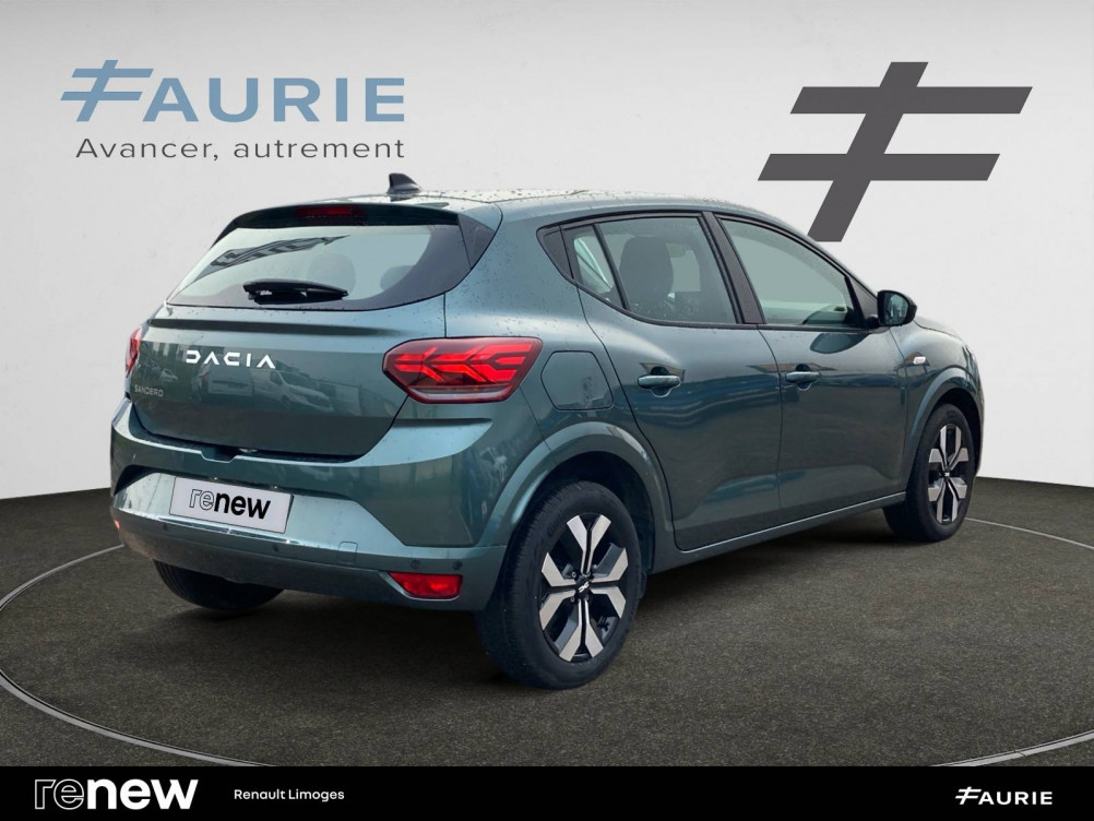 Acheter Dacia Sandero Sandero ECO-G 100 GSR2 Journey 5p occasion dans les concessions du Groupe Faurie