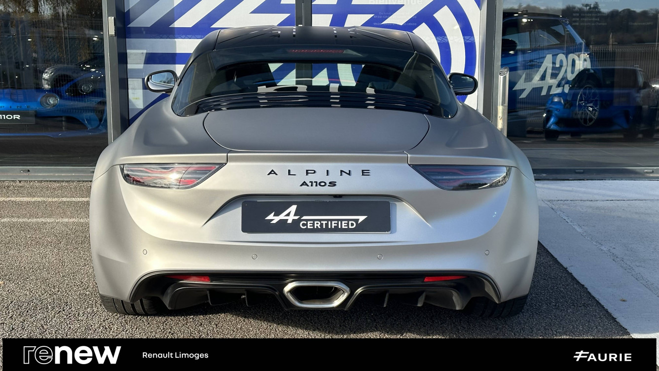 Acheter Alpine A110 A110 1.8T 300 ch S Enstone Edition 2p occasion dans les concessions du Groupe Faurie