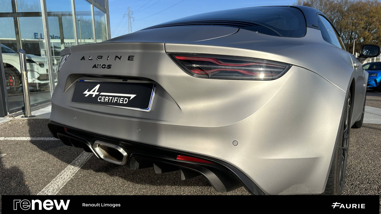 Acheter Alpine A110 A110 1.8T 300 ch S Enstone Edition 2p occasion dans les concessions du Groupe Faurie