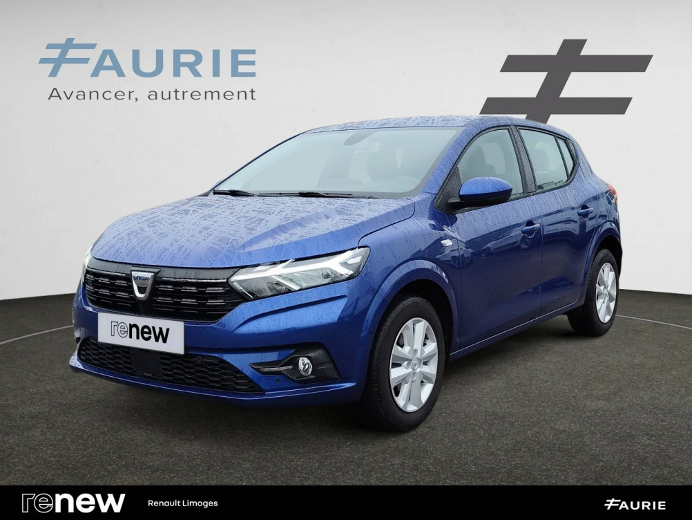 Acheter Dacia Sandero Sandero TCe 90 - 22 Confort 5p occasion dans les concessions du Groupe Faurie