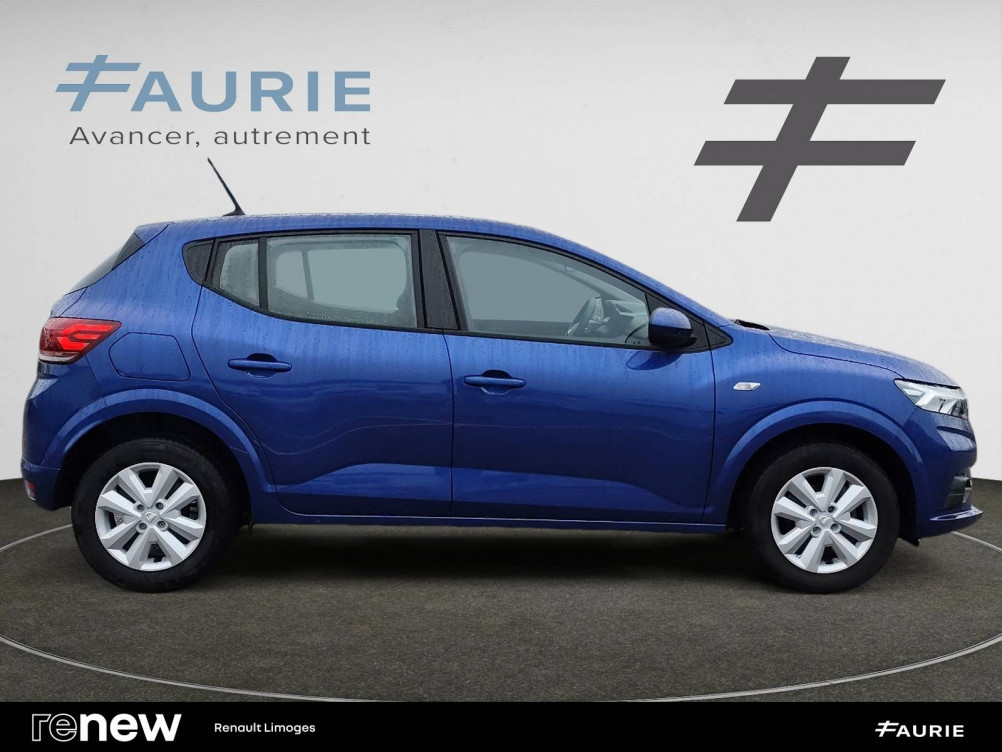 Acheter Dacia Sandero Sandero TCe 90 - 22 Confort 5p occasion dans les concessions du Groupe Faurie