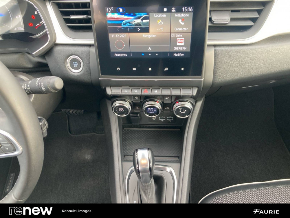 Acheter Renault Captur 2 Captur E-Tech 145 - 21 Intens 5p occasion dans les concessions du Groupe Faurie
