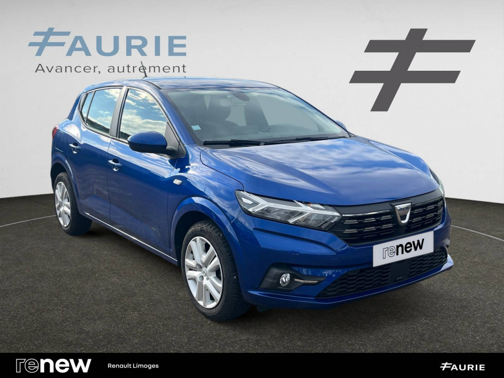 Acheter Dacia Sandero Sandero TCe 90 Confort 5p occasion dans les concessions du Groupe Faurie