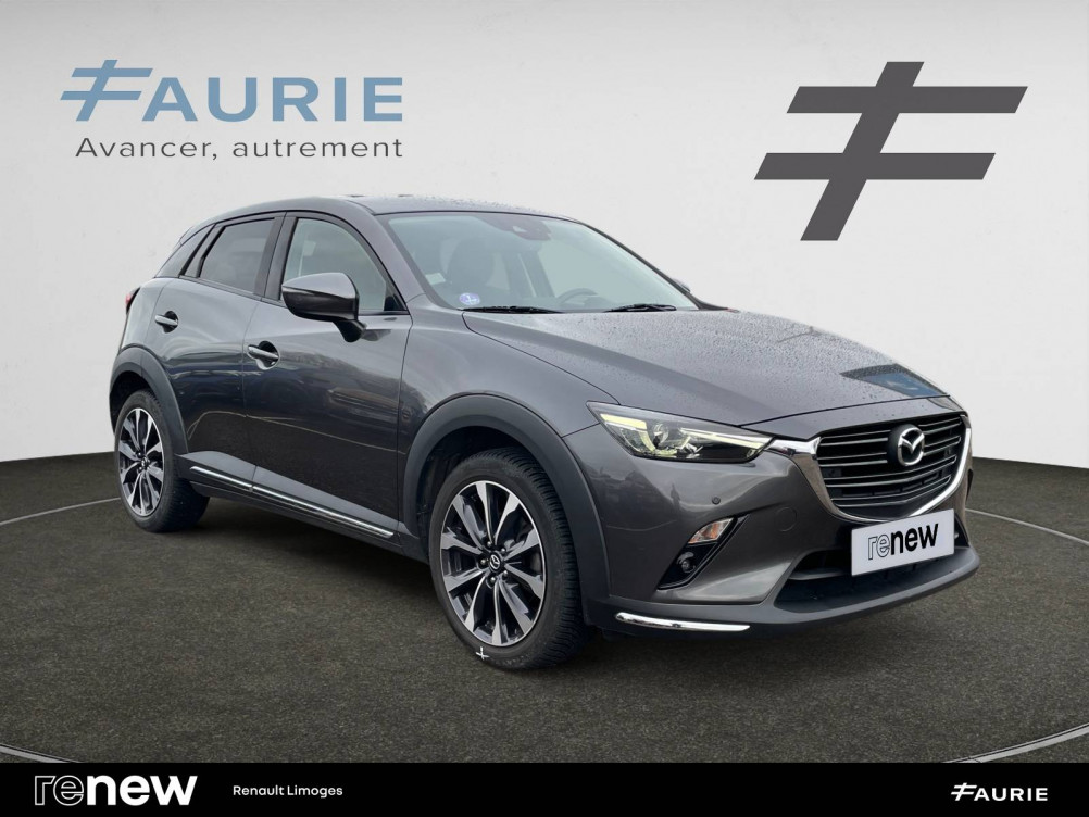 Acheter Mazda CX-3 CX-3 2.0L Skyactiv-G 121 4x2 BVA6 Selection 5p occasion dans les concessions du Groupe Faurie