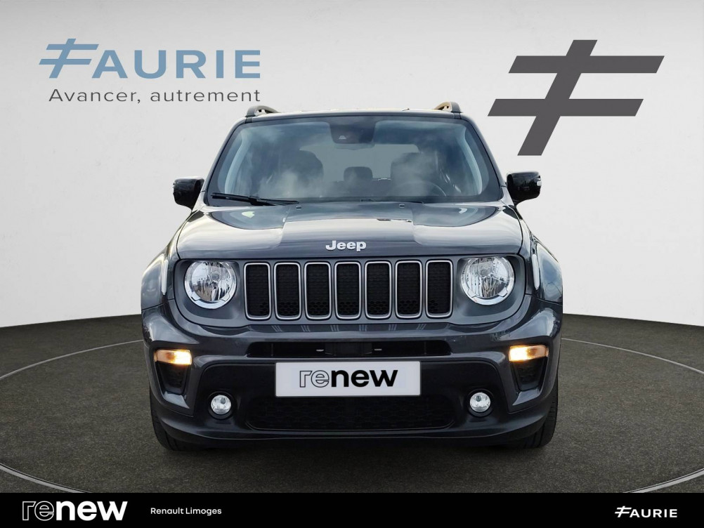 Acheter Jeep Renegade Renegade 1.5 Turbo T4 130 ch BVR7 e-Hybrid Limited 5p occasion dans les concessions du Groupe Faurie