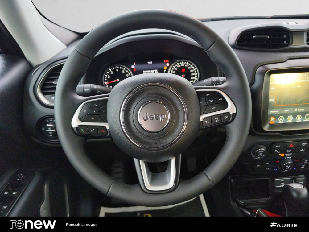 Acheter Jeep Renegade Renegade 1.5 Turbo T4 130 ch BVR7 e-Hybrid Limited 5p occasion dans les concessions du Groupe Faurie