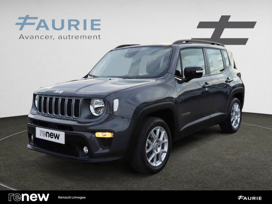 Acheter Jeep Renegade Renegade 1.5 Turbo T4 130 ch BVR7 e-Hybrid Limited 5p occasion dans les concessions du Groupe Faurie