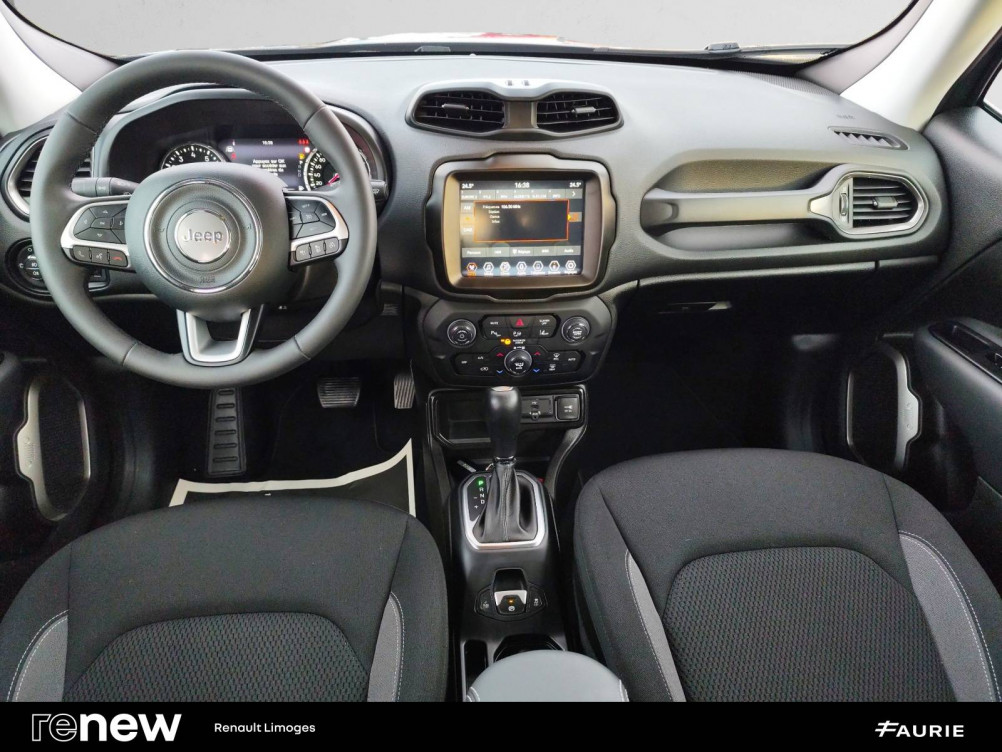 Acheter Jeep Renegade Renegade 1.5 Turbo T4 130 ch BVR7 e-Hybrid Limited 5p occasion dans les concessions du Groupe Faurie