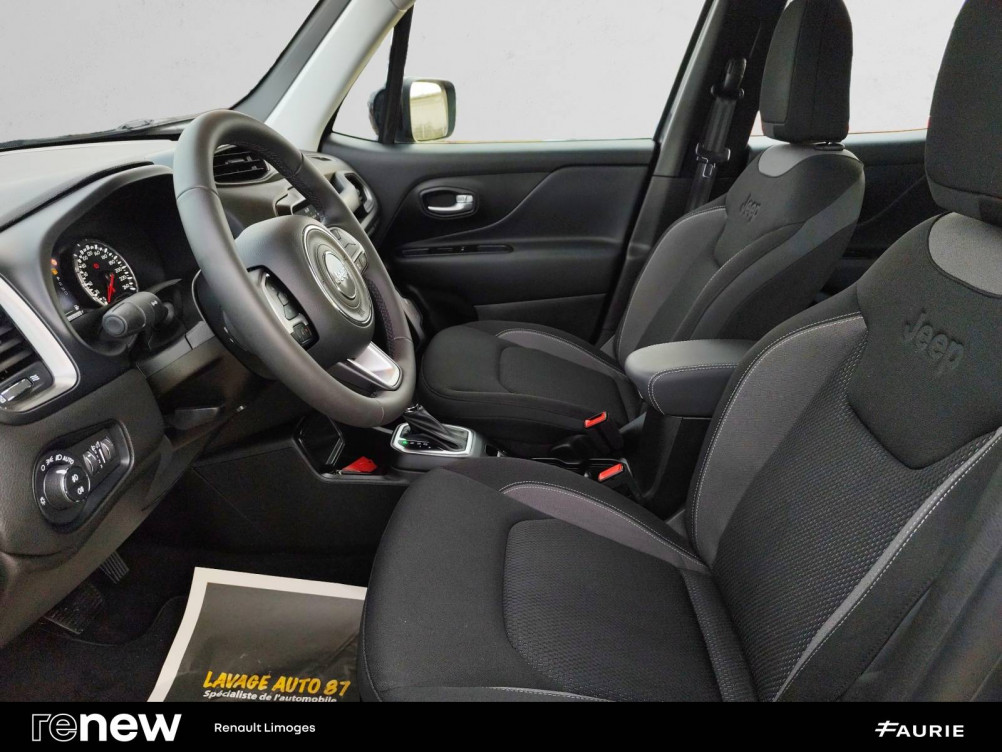 Acheter Jeep Renegade Renegade 1.5 Turbo T4 130 ch BVR7 e-Hybrid Limited 5p occasion dans les concessions du Groupe Faurie