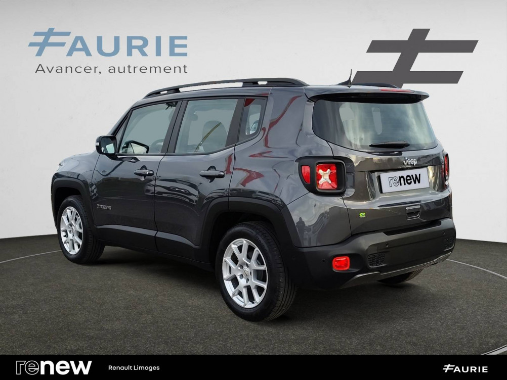 Acheter Jeep Renegade Renegade 1.5 Turbo T4 130 ch BVR7 e-Hybrid Limited 5p occasion dans les concessions du Groupe Faurie