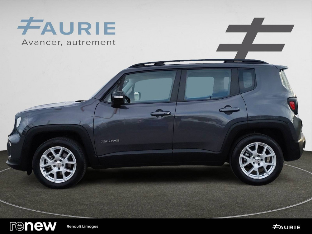Acheter Jeep Renegade Renegade 1.5 Turbo T4 130 ch BVR7 e-Hybrid Limited 5p occasion dans les concessions du Groupe Faurie