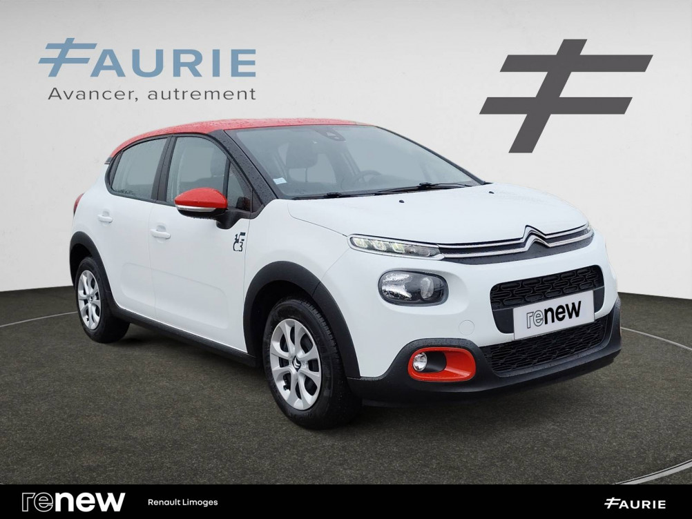 Acheter Citroën C3 C3 PureTech 82 S&S BVM5 Graphic 5p occasion dans les concessions du Groupe Faurie