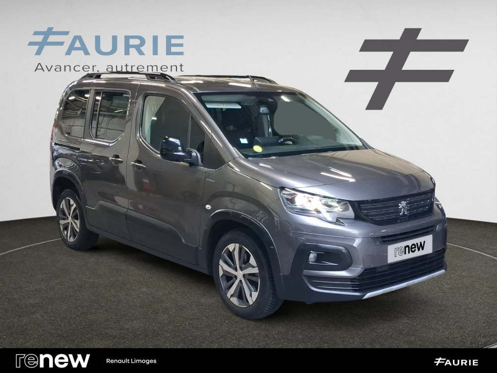 Acheter Peugeot Rifter Rifter Standard BlueHDi 130 S&S BVM6 GT Line 5p occasion dans les concessions du Groupe Faurie