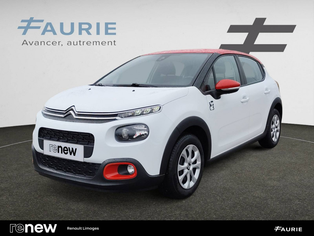 Acheter Citroën C3 C3 PureTech 82 S&S BVM5 Graphic 5p occasion dans les concessions du Groupe Faurie