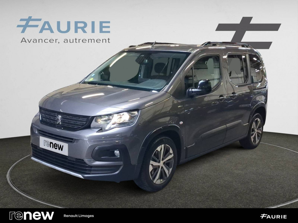 Acheter Peugeot Rifter Rifter Standard BlueHDi 130 S&S BVM6 GT Line 5p occasion dans les concessions du Groupe Faurie