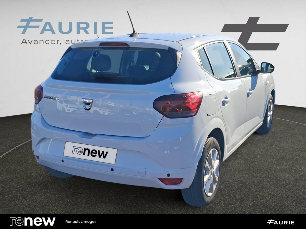 Acheter Dacia Sandero Sandero SCe 65 - 22 Confort 5p occasion dans les concessions du Groupe Faurie