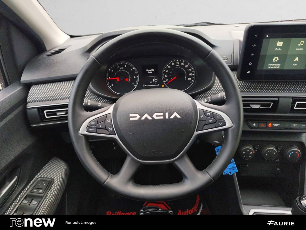 Acheter Dacia Jogger Jogger ECO-G 100 5 places Expression 5p occasion dans les concessions du Groupe Faurie