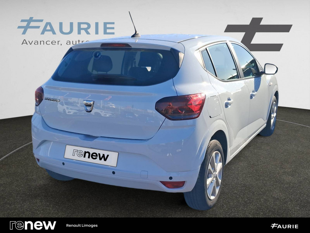 Acheter Dacia Sandero Sandero SCe 65 - 22 Confort 5p occasion dans les concessions du Groupe Faurie