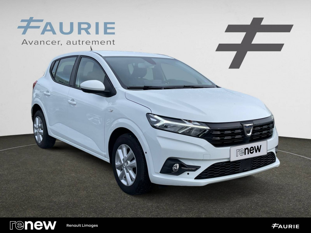Acheter Dacia Sandero Sandero TCe 90 CVT - 22 Confort 5p occasion dans les concessions du Groupe Faurie