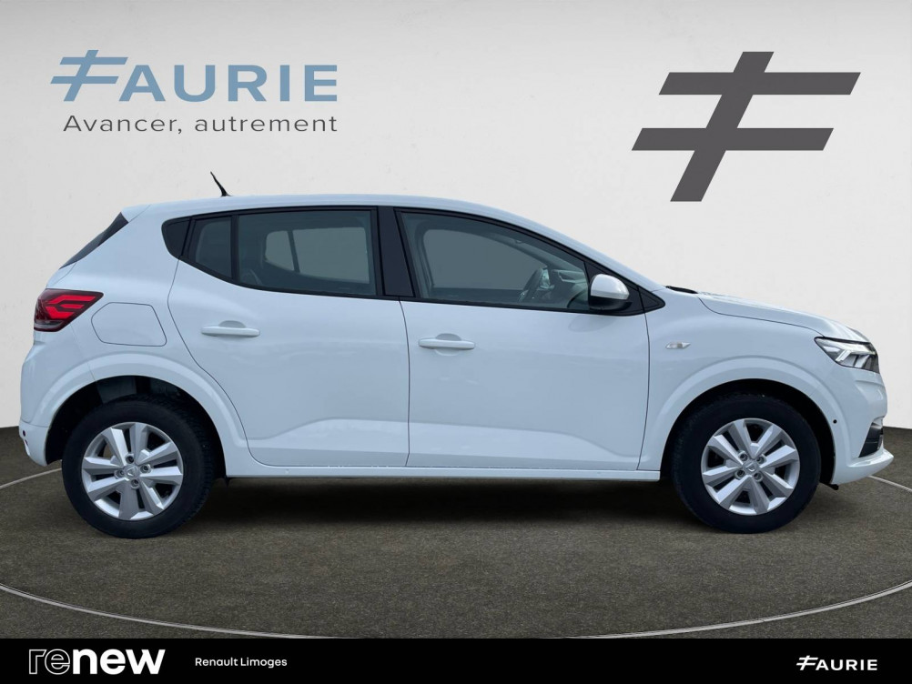 Acheter Dacia Sandero Sandero TCe 90 CVT - 22 Confort 5p occasion dans les concessions du Groupe Faurie