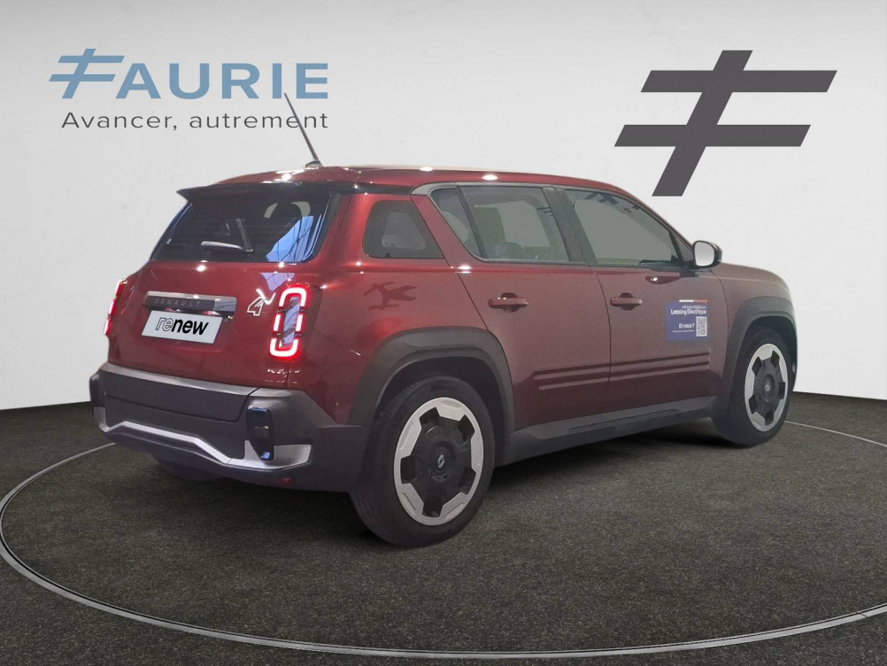 Acheter Renault Renault 4 Renault 4 E-Tech Electrique 120 ch autonomie urbaine Evolution 5p neuf dans les concessions du Groupe Faurie