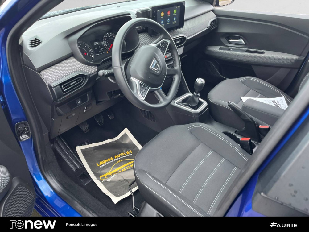 Acheter Dacia Sandero Sandero SCe 65 Confort  5p occasion dans les concessions du Groupe Faurie