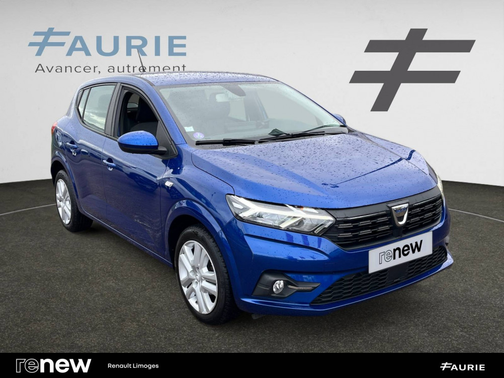 Acheter Dacia Sandero Sandero SCe 65 Confort  5p occasion dans les concessions du Groupe Faurie