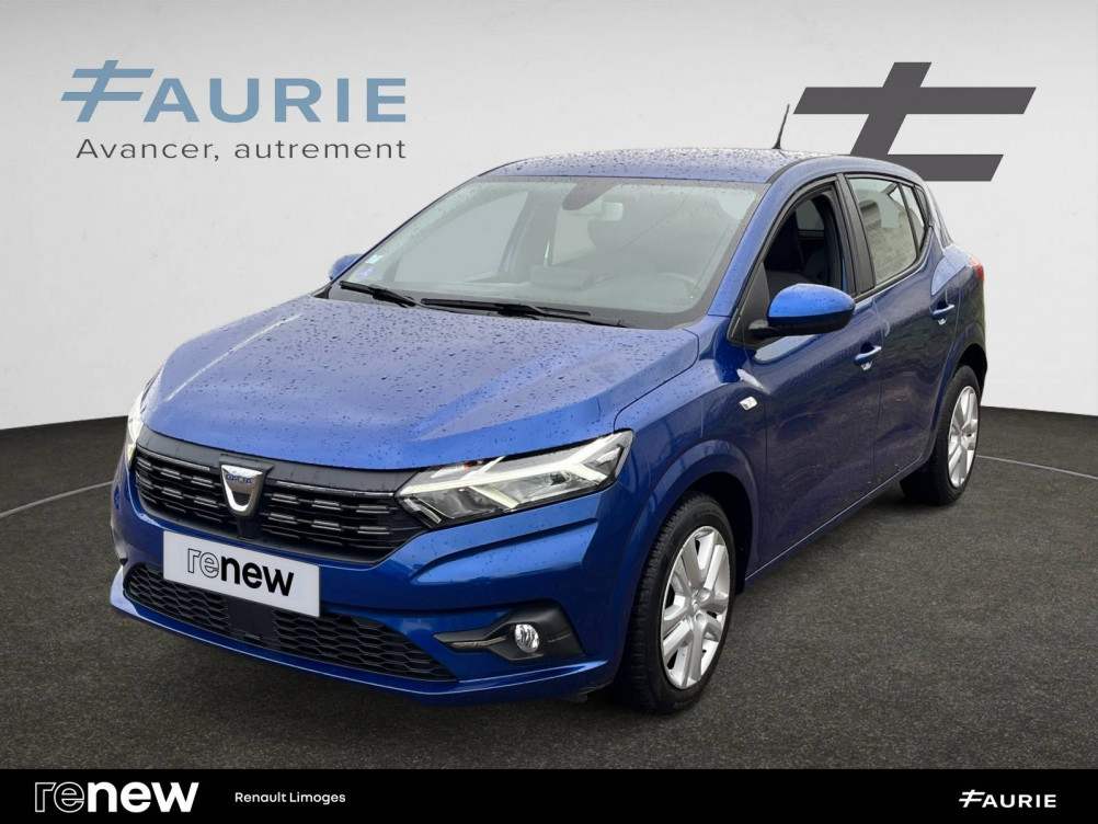 Acheter Dacia Sandero Sandero SCe 65 Confort  5p occasion dans les concessions du Groupe Faurie