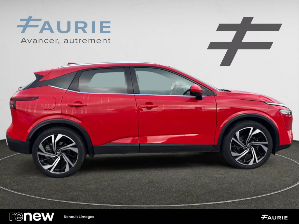 Acheter Nissan Qashqai Qashqai Mild Hybrid 158 ch Xtronic Tekna+ 5p occasion dans les concessions du Groupe Faurie