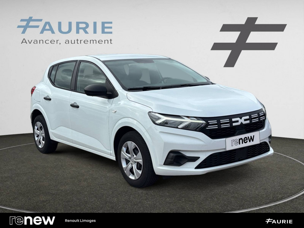 Acheter Dacia Sandero Sandero SCe 65 Essential 5p occasion dans les concessions du Groupe Faurie