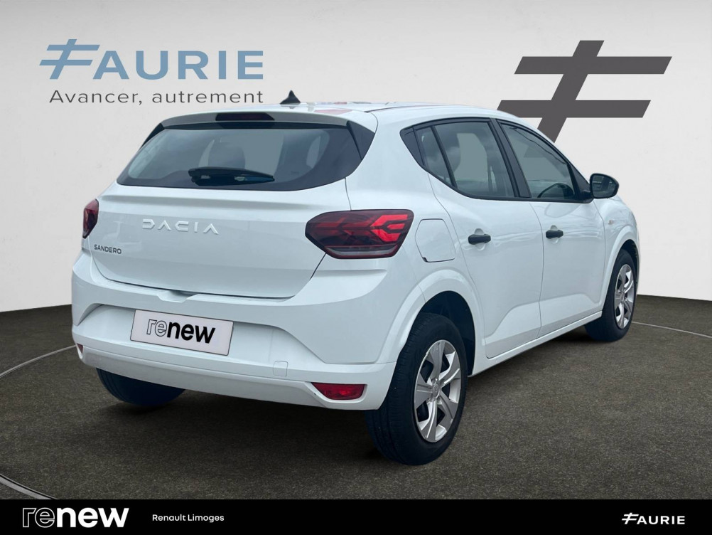Acheter Dacia Sandero Sandero SCe 65 Essential 5p occasion dans les concessions du Groupe Faurie